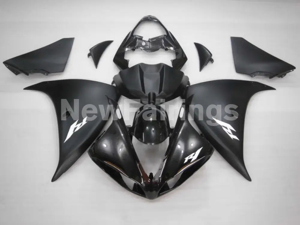 Gloss Black and Matte Black Factory Style - YZF-R1 09-11 Fairing Kit
