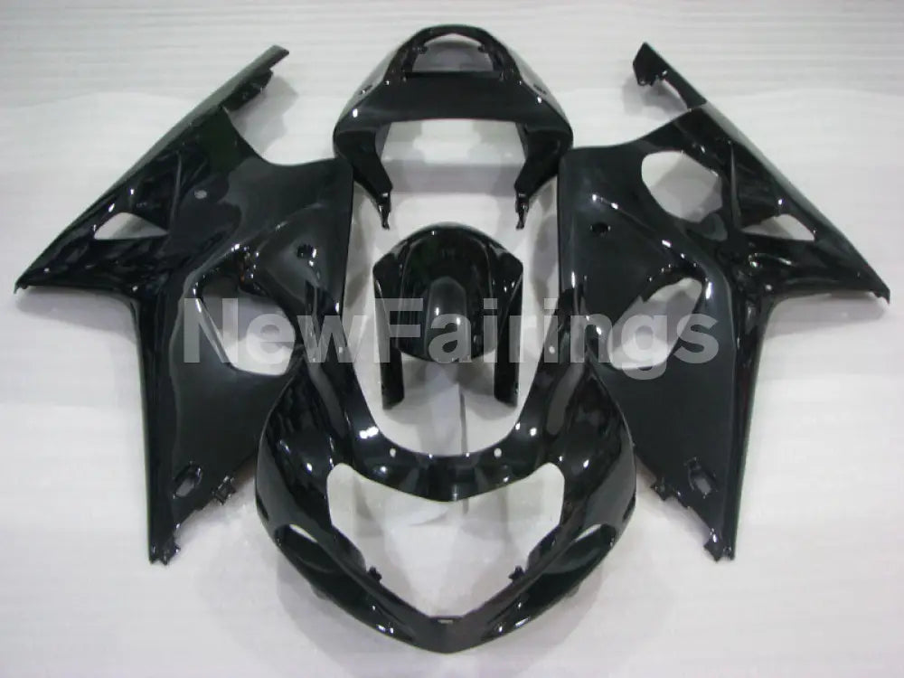 Gloss Black No decals - GSX-R1000 00-02 Fairing Kit