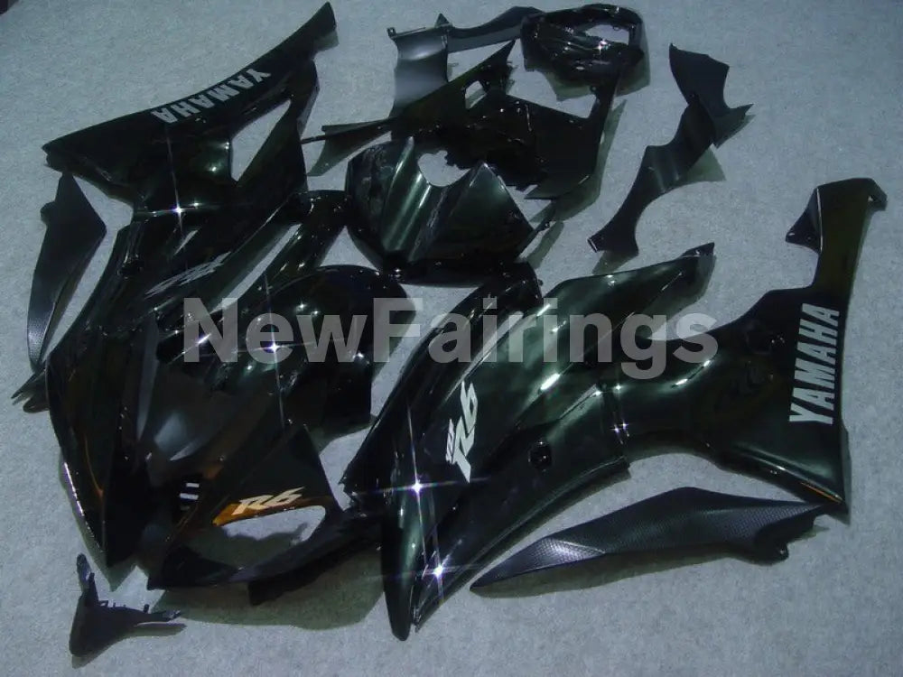 Gloss Black Factory Style - YZF-R6 08-16 Fairing Kit