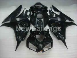 Gloss Black and Matte Black No decals - CBR1000RR 06-07 Fairing Kit