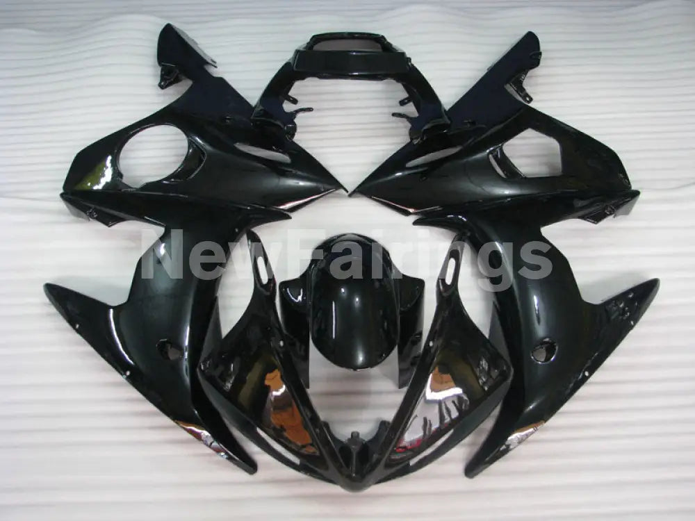 Gloss Black No decals - YZF-R6 03-04 Fairing Kit