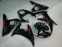Cargar imagen en el visor de la galería, Gloss Black with Red Decals Factory Style - YZF-R6 03-04 Fairing Kit