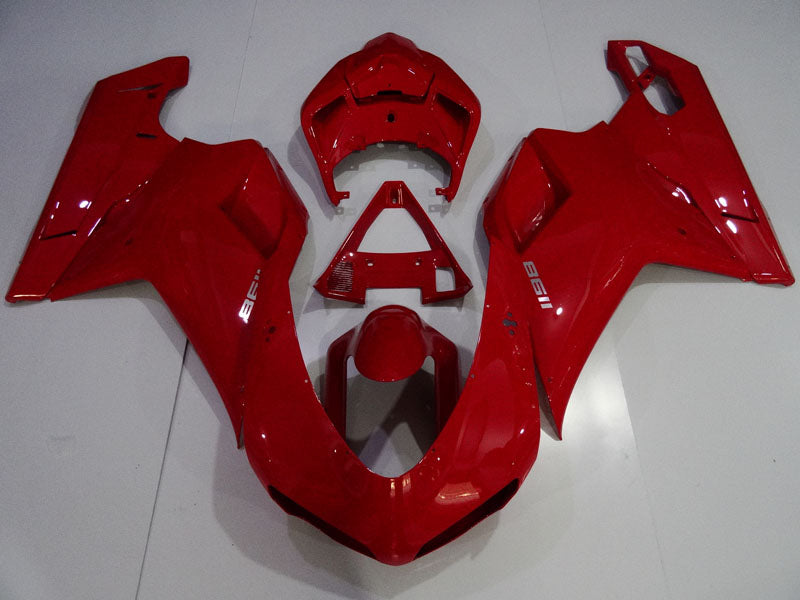 Gloss Red Factory Style - Ducati 1198 07-11 Fairing Kit