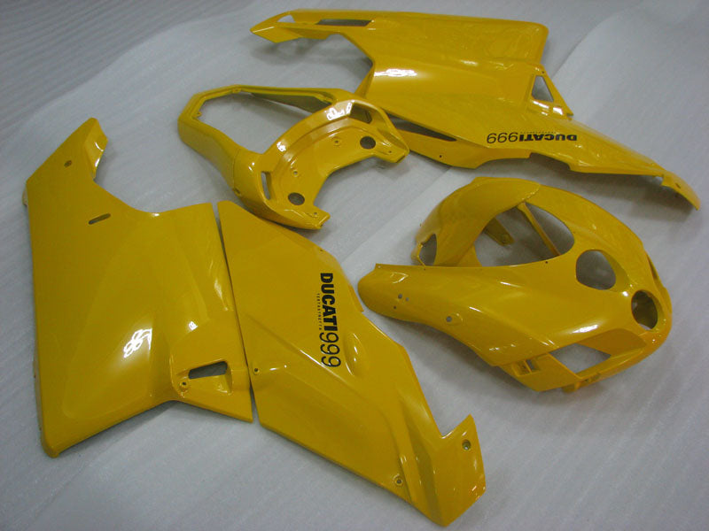 Gloss Yellow Factory Style - Ducati 999 03-04 Fairing Kit