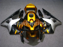 Cargar imagen en el visor de la galería, Gold and Black Factory Style - CBR600RR 03-04 Fairing Kit