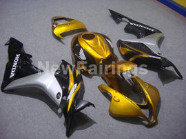 Gold Silver and Black Factory Style - CBR600RR 07-08 Fairing Kit