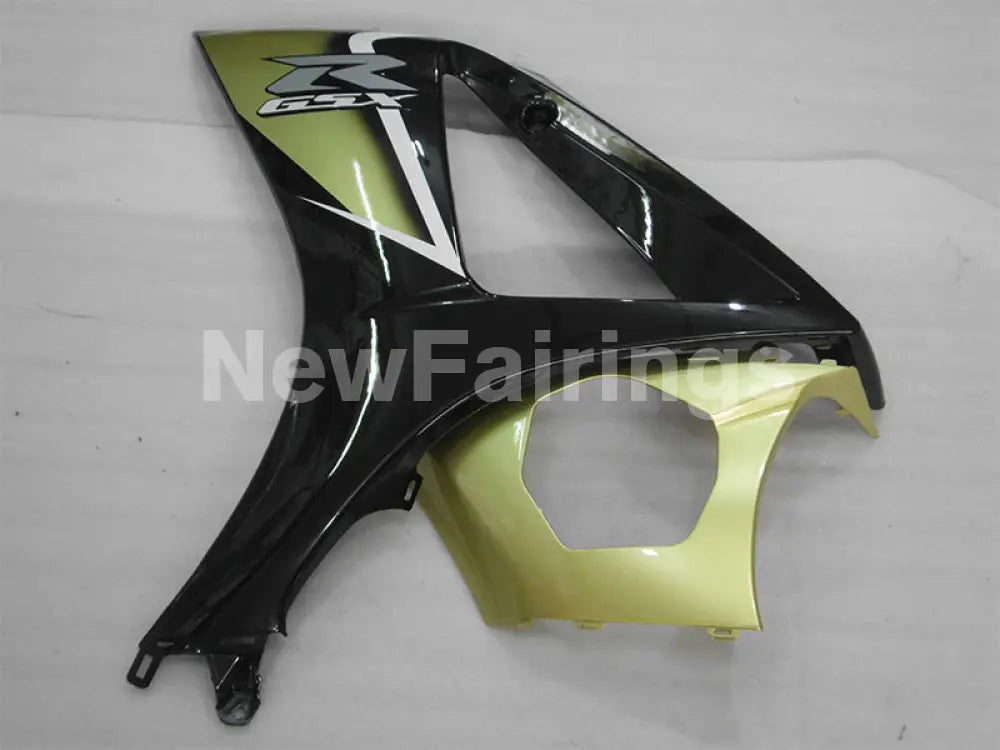 Golden and Black Factory Style - GSX-R1000 07-08 Fairing Kit