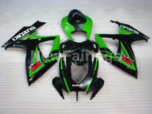 Cargar imagen en el visor de la galería, Green and Black Factory Style - GSX-R750 06-07 Fairing Kit