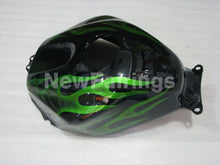 Cargar imagen en el visor de la galería, Green and Black Flame - CBR600RR 03-04 Fairing Kit