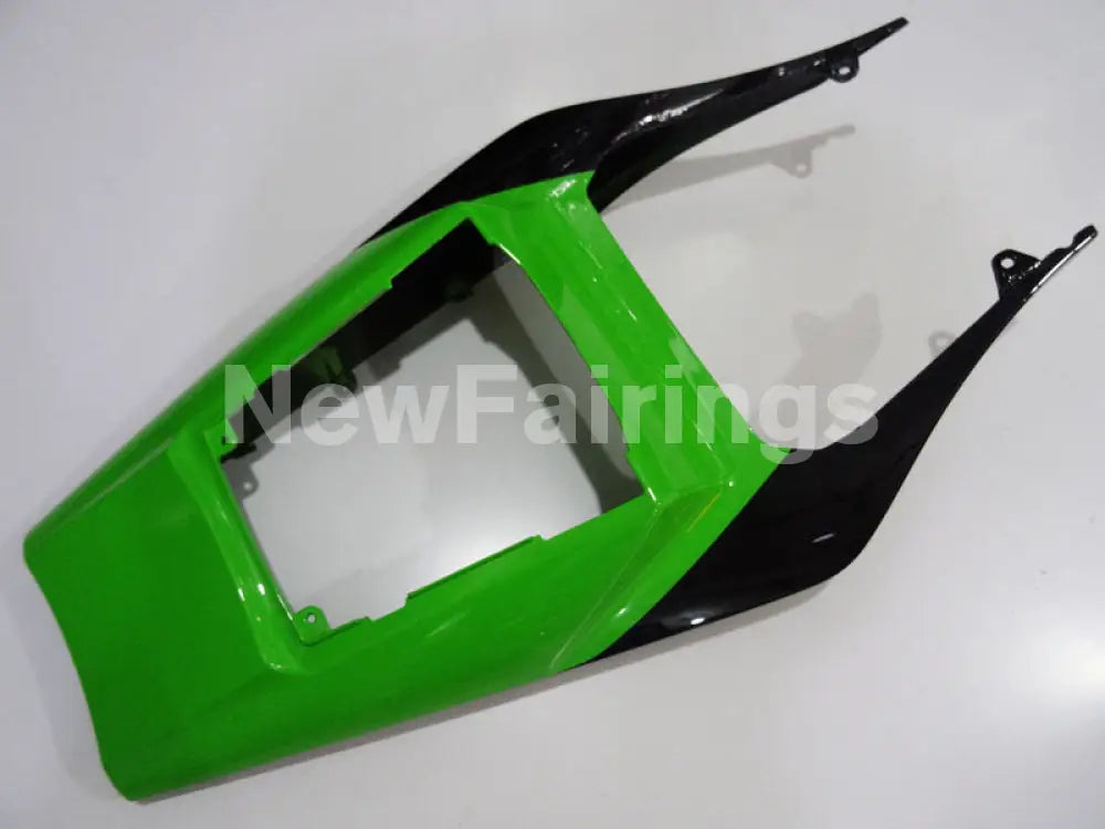 Green and Black Flame - YZF-R1 02-03 Fairing Kit