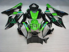 Green and Black Monster - YZF-R6 06-07 Fairing Kit