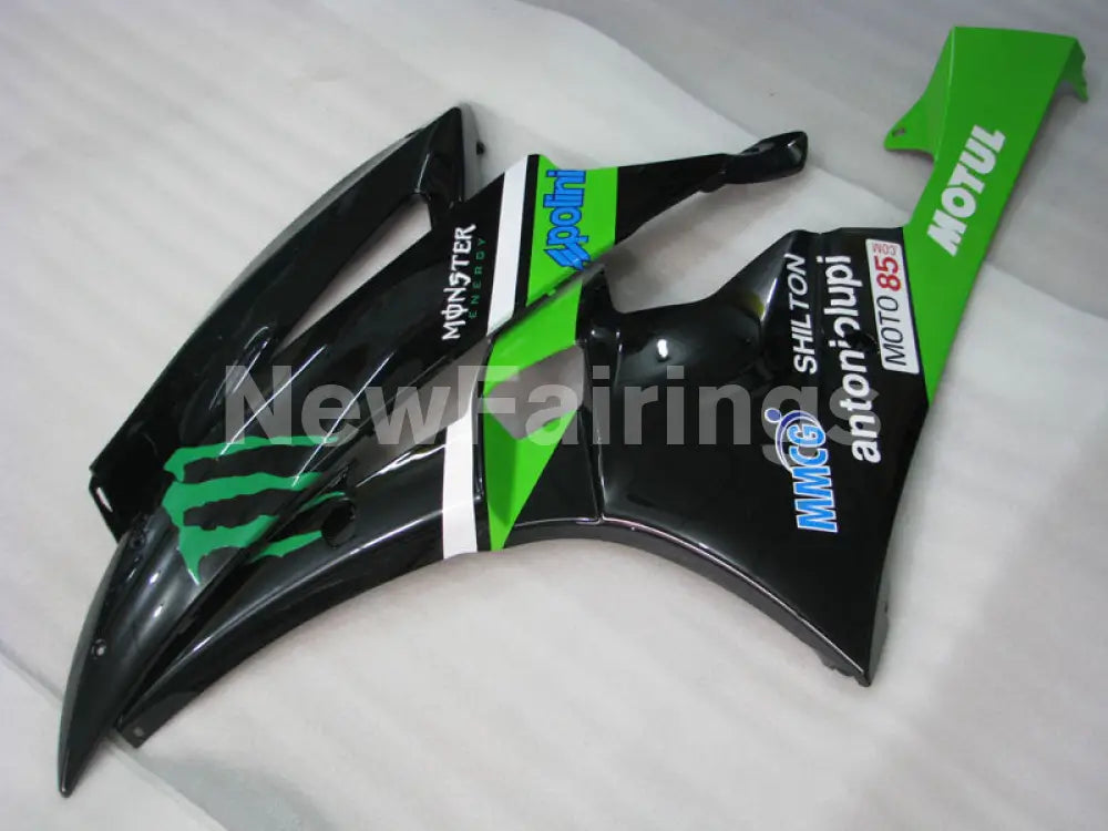 Green and Black Monster - YZF-R6 06-07 Fairing Kit
