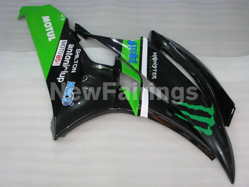 Green and Black Monster - YZF-R6 06-07 Fairing Kit