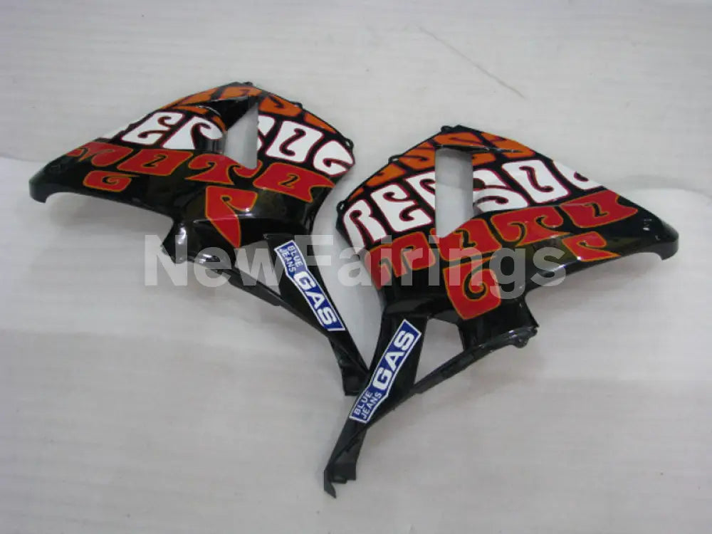 Green and Black Rossi - CBR600RR 03-04 Fairing Kit