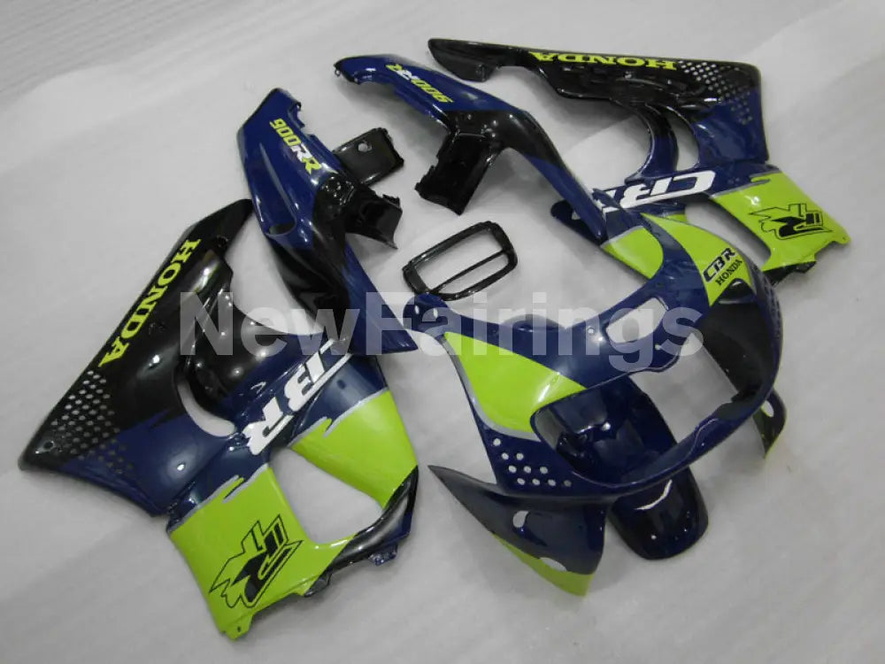 Green and Blue Black Factory Style - CBR 900 RR 94-95 Fairing Kit