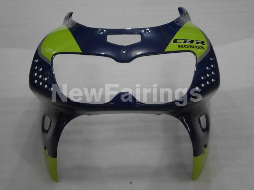 Green and Blue Black Factory Style - CBR 900 RR 94-95 Fairing Kit