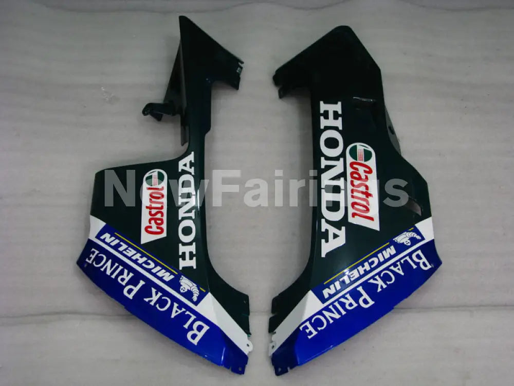 Green and Blue Movistar - CBR600RR 03-04 Fairing Kit