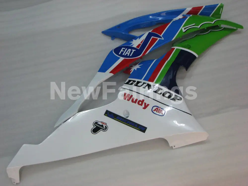 Green and Blue Red FIAT - YZF-R6 08-16 Fairing Kit
