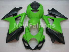 Green and Matte Black Factory Style - GSX-R1000 07-08 Fairing Kit