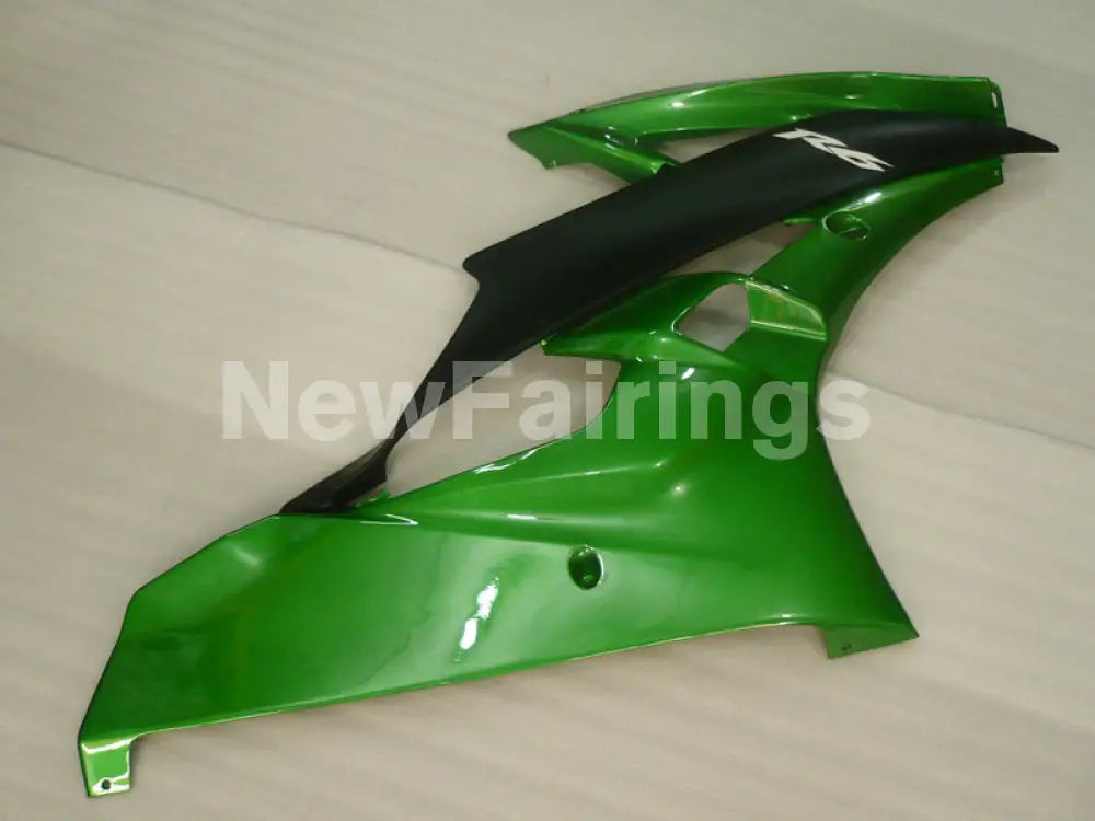 Green and Matte Black Factory Style - YZF-R6 06-07 Fairing Kit