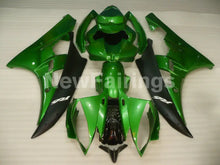 Cargar imagen en el visor de la galería, Green and Matte Black Factory Style - YZF-R6 06-07 Fairing Kit