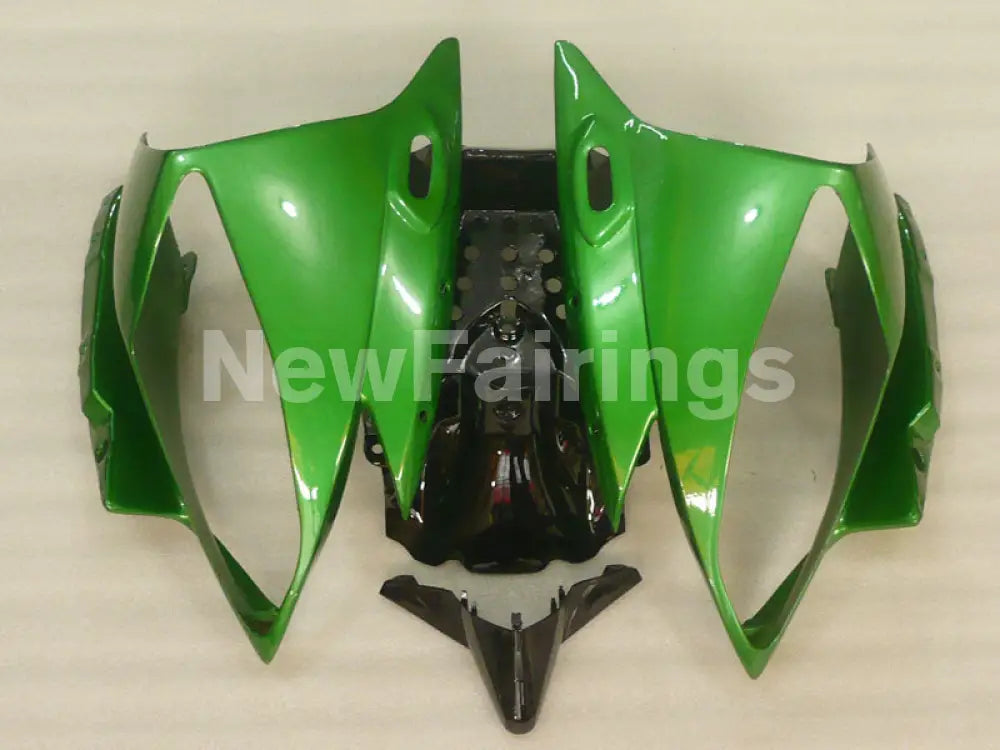 Green and Matte Black Factory Style - YZF-R6 06-07 Fairing Kit