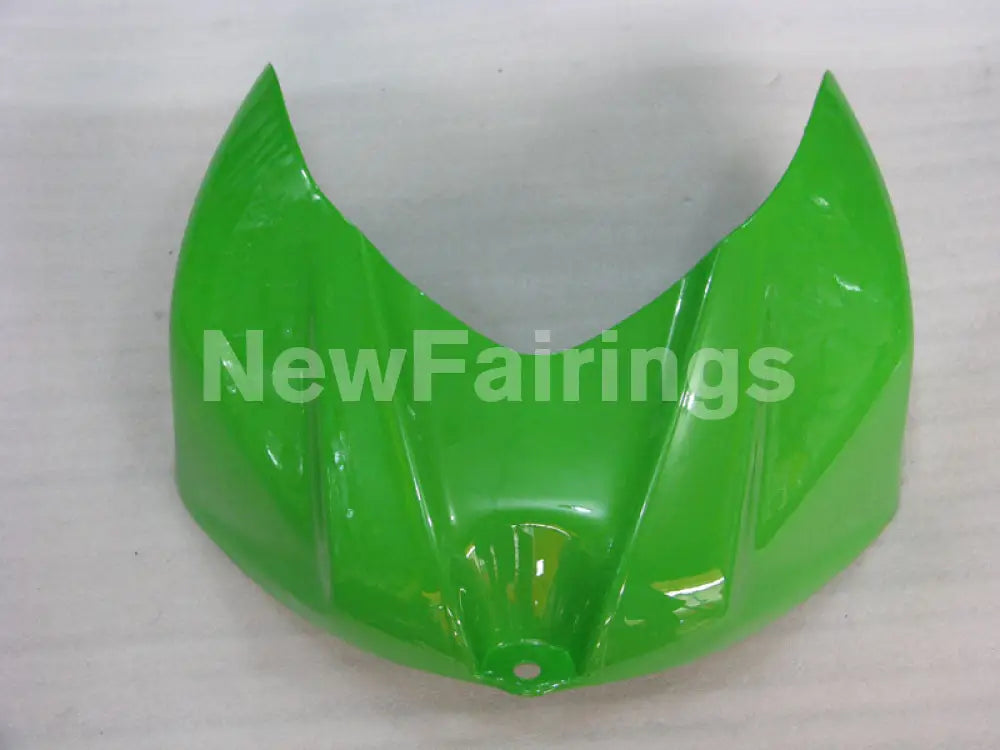 Green and White Black Factory Style - GSX-R1000 07-08 Fairing Kit