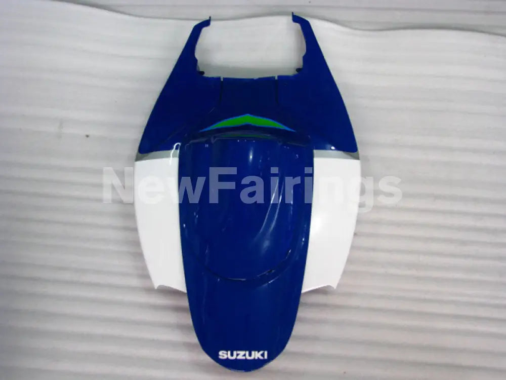 Green and White Blue Corona - GSX-R600 06-07 Fairing Kit