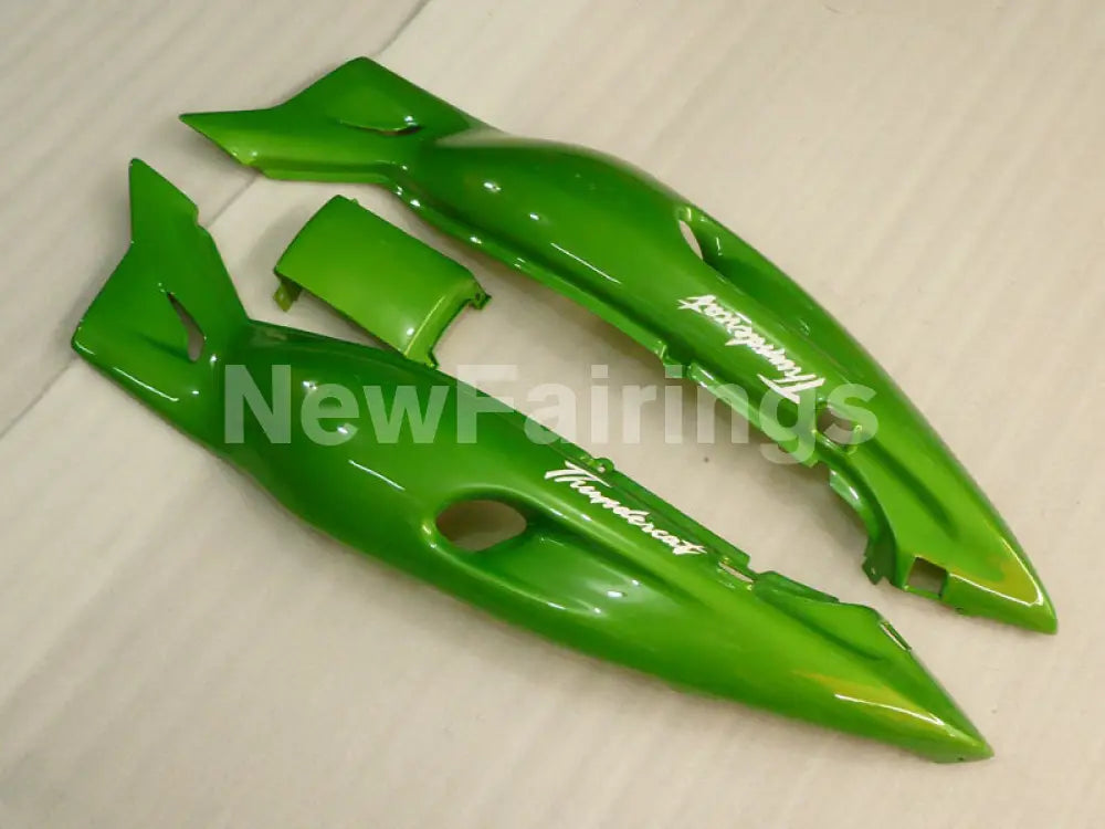 Green and White Factory Style - YZF600R Thundercat 96-07 Fairing Kit