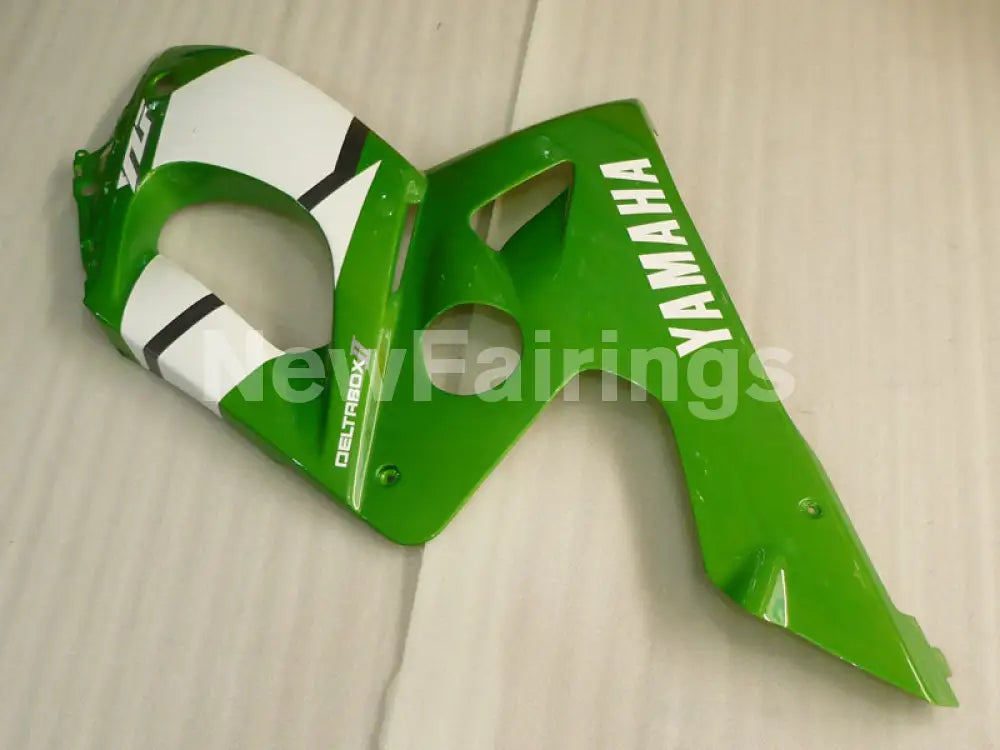 Green and White Factory Style - YZF600R Thundercat 96-07 Fairing Kit