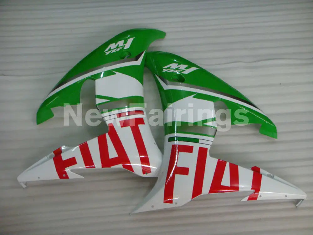 Green and White FIAT - YZF-R6 05 Fairing Kit