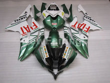 Cargar imagen en el visor de la galería, Green and White FIAT - YZF-R6 08-16 Fairing Kit