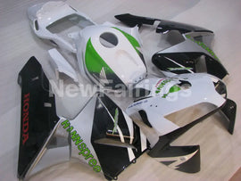 Green and White HANN Spree - CBR600RR 03-04 Fairing Kit