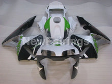Cargar imagen en el visor de la galería, Green and White HANN Spree - CBR600RR 03-04 Fairing Kit