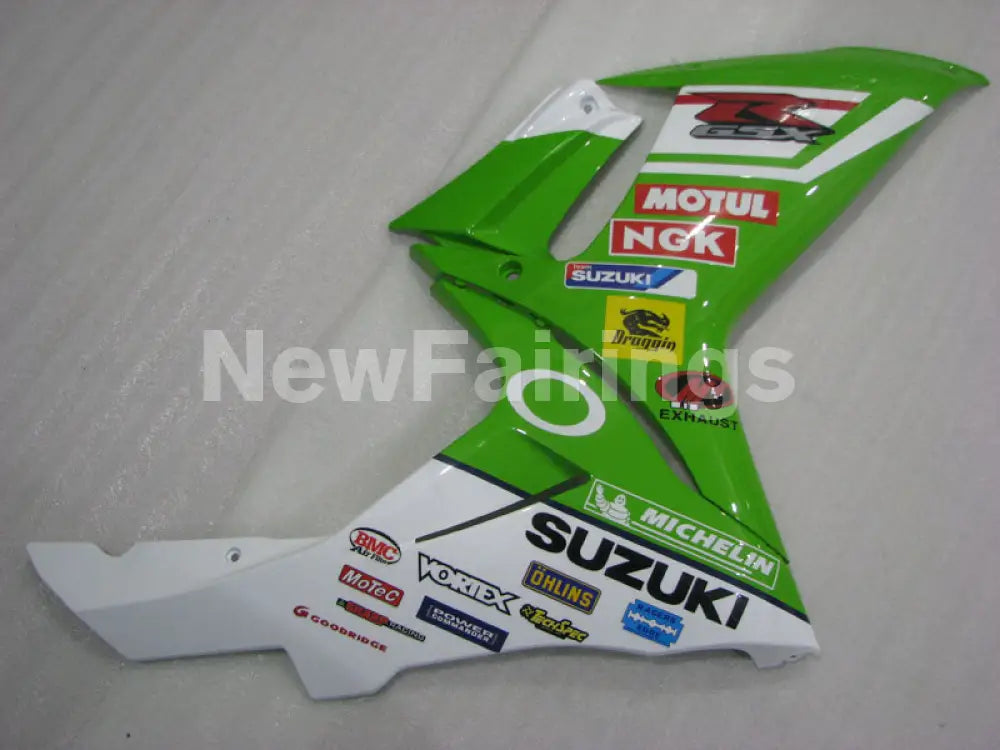 Green and White MOTUL - GSX-R750 11-24 Fairing Kit