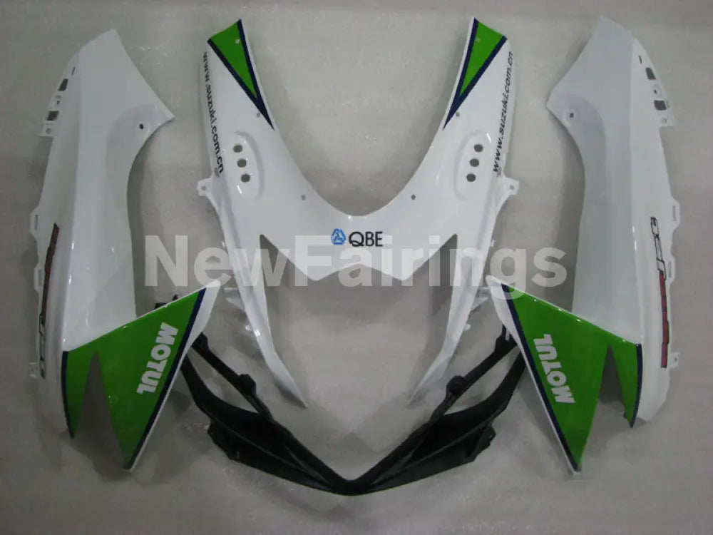 Green and White MOTUL - GSX-R750 11-24 Fairing Kit