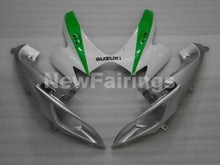 Cargar imagen en el visor de la galería, Green and White Silver Factory Style - GSX-R600 06-07 Fairing Kit