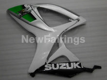 Cargar imagen en el visor de la galería, Green and White Silver Factory Style - GSX-R750 06-07 Fairing Kit