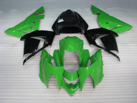 Green and Black No decals - NINJA ZX-10R 04-05 Fairing Kit