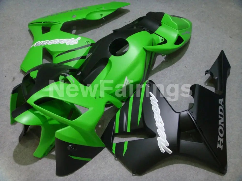 Green and Black Factory Style - CBR600RR 05-06 Fairing Kit