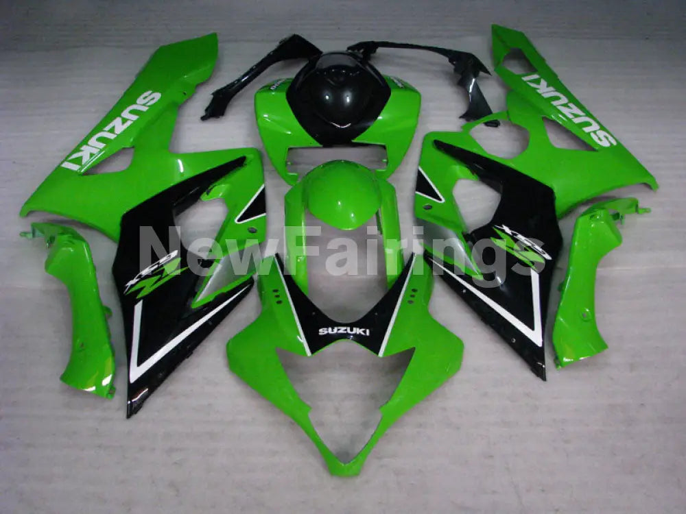 Green Black Factory Style - GSX-R1000 05-06 Fairing Kit