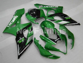 Green and Black Factory Style - GSX-R1000 05-06 Fairing Kit