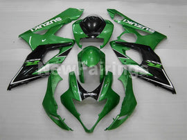 Green and Black Factory Style - GSX-R1000 05-06 Fairing Kit