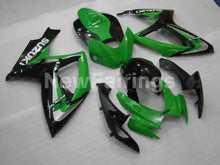 Cargar imagen en el visor de la galería, Green Black Factory Style - GSX-R750 06-07 Fairing Kit