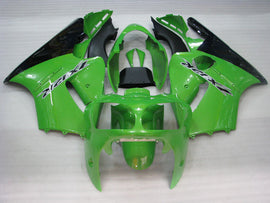 Green and Black Factory Style - NINJA ZX-12R 00-01 Fairing Kit
