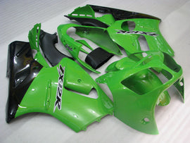 Green and Black Factory Style - NINJA ZX-12R 00-01 Fairing Kit