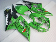 Cargar imagen en el visor de la galería, Green and Black Flame - GSX-R1000 05-06 Fairing Kit
