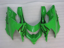 Cargar imagen en el visor de la galería, Green and Black Flame - NINJA ZX-10R 04-05 Fairing Kit