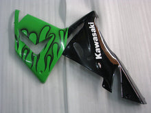 Cargar imagen en el visor de la galería, Green and Black Flame - NINJA ZX-10R 04-05 Fairing Kit