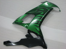 Cargar imagen en el visor de la galería, Green and Black Flame - NINJA ZX-10R 08-10 Fairing Kit